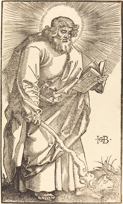 Apostelen Judas Thaddeus av Hans Baldung Grien
