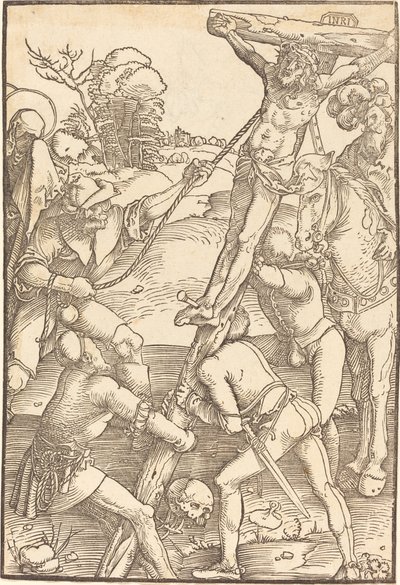 Kristus reist på korset av Hans Baldung Grien