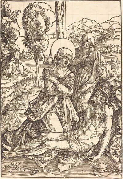 Klagesang for Kristus av Hans Baldung Grien