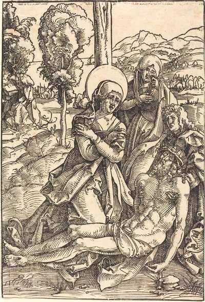 Klagesang for Kristus av Hans Baldung Grien