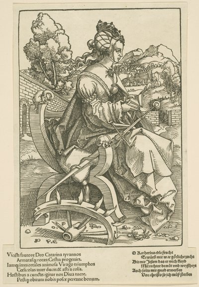Saint Catherine av Hans Baldung Grien