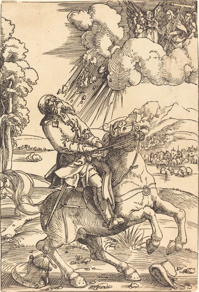 Omvendelsen til Saint Paul av Hans Baldung Grien