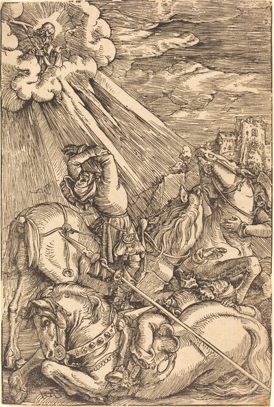 Omvendelsen til Saint Paul av Hans Baldung Grien