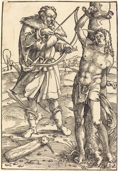 Sankt Sebastians martyrium av Hans Baldung Grien