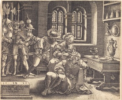 Samson og Delila av Hans Brosamer