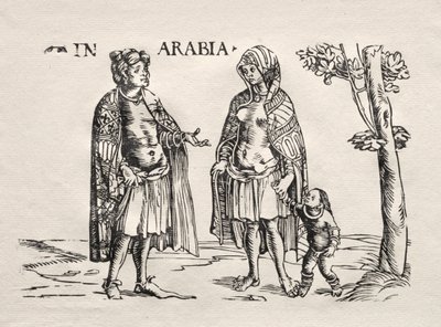 Innfødte i Arabia og India av Hans Burgkmair