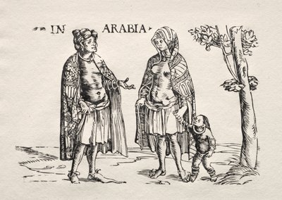 Innfødte i Arabia og India av Hans Burgkmair