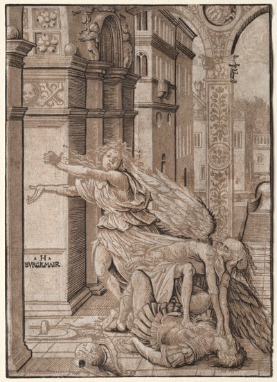 The Lovers Surprised by Death, 1510. av Hans Burgkmair
