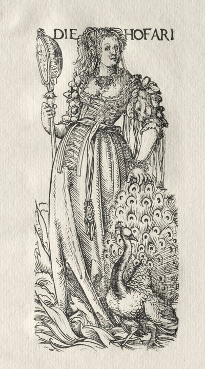 The Seven Vices: Pride, ca. 1510. av Hans Burgkmair