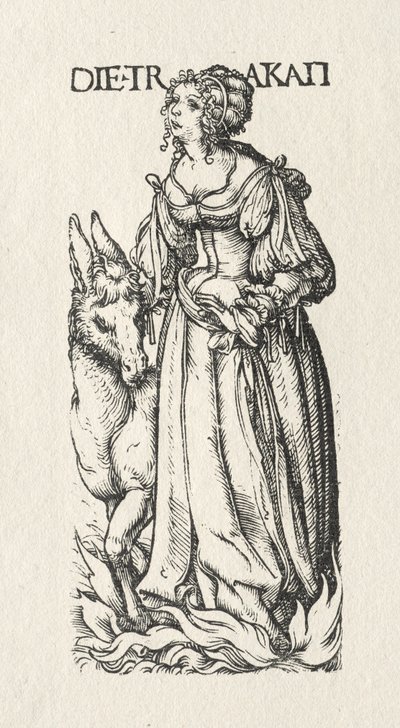 The Seven Vices: Sloth. av Hans Burgkmair