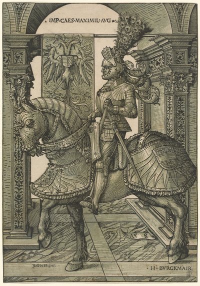 Keiser Maximilian I av Hans Burgkmair I