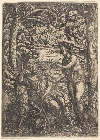 Merkur og Venus av Hans Burgkmair I