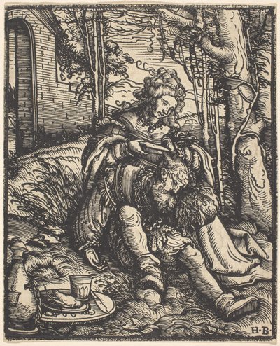 Samson og Delila av Hans Burgkmair I