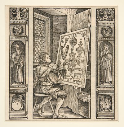 Juvelmaleren fra Petrarch av Hans Burgkmair the Elder