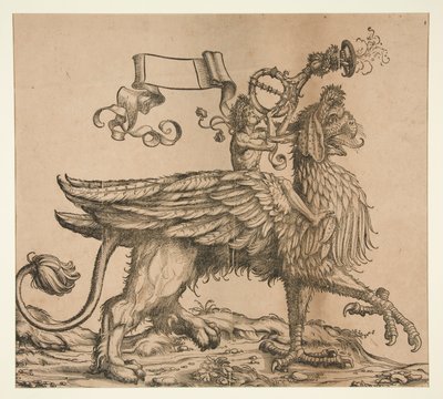 Herald (kunngjører av triumfen) av Hans Burgkmair the Elder