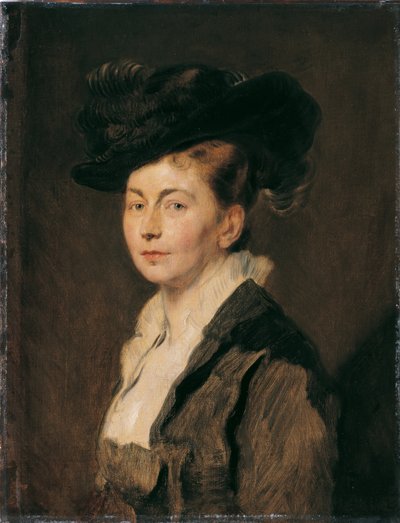 portrett av en dame av Hans Canon