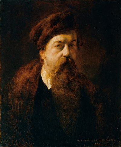 selvportrett av Hans Canon