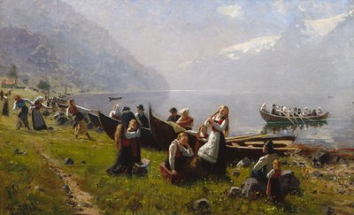 Midtsommerfest av Hans Dahl