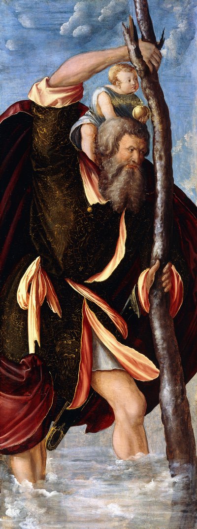 Saint Christopher, 1517 av Hans Duerer