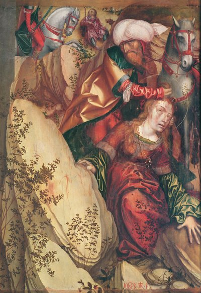 The Martyrdom of St. Barbara, 1503 av Hans Fries