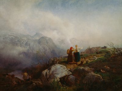 Fjelllandskap av Hans Gude