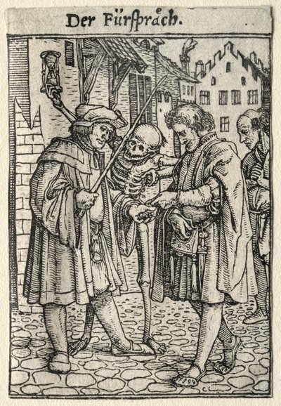 Dødedansen: Advokaten av Hans Holbein
