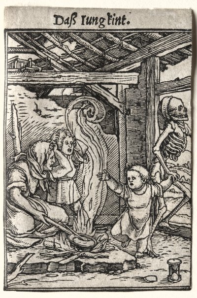 Dødedansen: Barnet av Hans Holbein