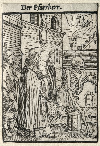Dødedansen: Pastoren av Hans Holbein