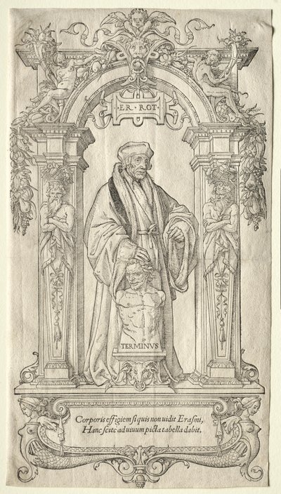 Erasmus av Rotterdam. av Hans Holbein