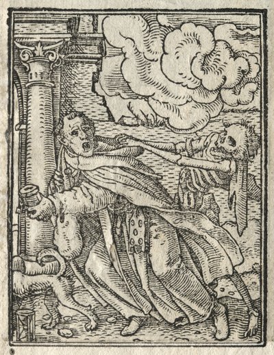 Dødedansen: The Mendicant Friar; Nonnen av Hans Holbein