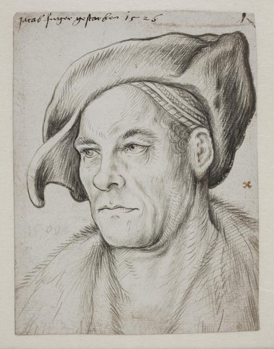 Portrett av finansmannen og kjøpmannen Jacob Fugger av Hans Holbein d.Æ.
