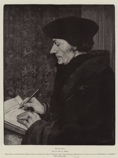 Erasmus av Hans Holbein der Jüngere