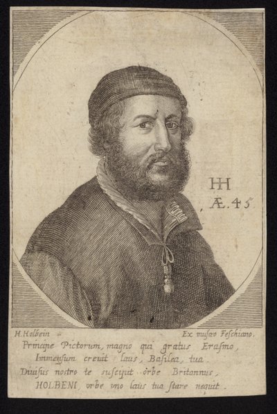 Hans Holbein selvportrett av Hans Holbein der Jüngere
