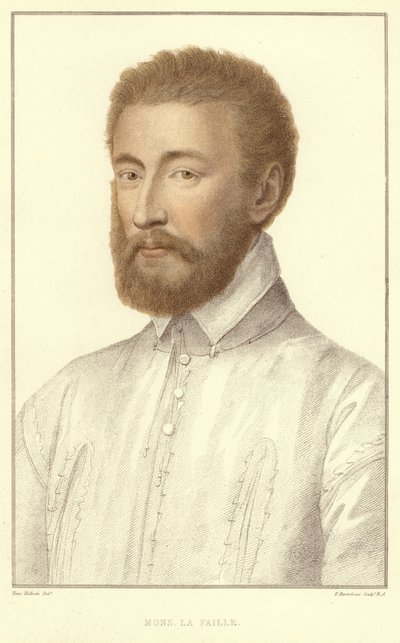 Monsieur La Faille (akvatint) av Hans Holbein der Jüngere
