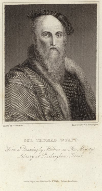 Portrett av Sir Thomas Wyatt av Hans Holbein der Jüngere