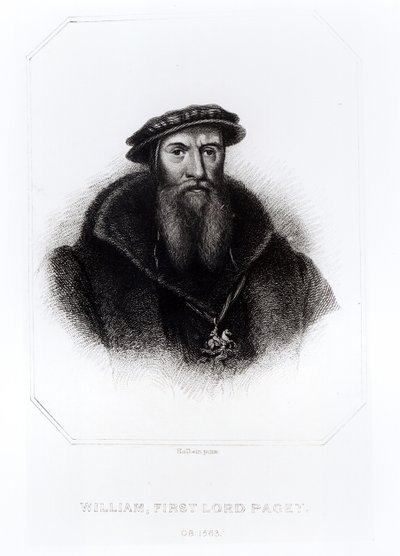 Portrett av William, First Lord Paget av Hans Holbein der Jüngere