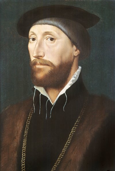 Sir Thomas Lestrange av Hans Holbein der Jüngere