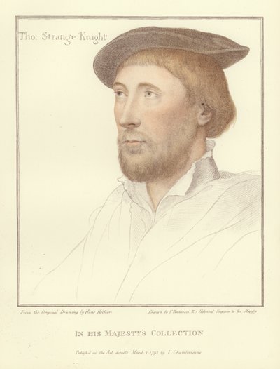 Sir Thomas Strange (akvatint) av Hans Holbein der Jüngere