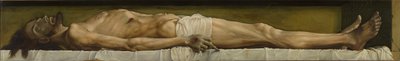 The Dead Christ, 1521 (tempera på panel) av Hans Holbein der Jüngere