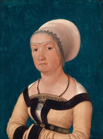 Portrett av kona til Jörg Fischer i en alder av 34, 1512 av Hans Holbein the Elder