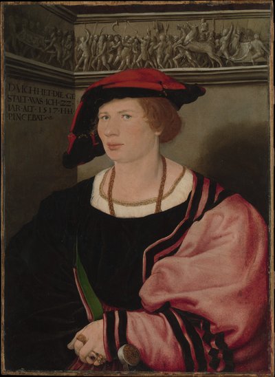 Benedikt von Hertenstein (født ca. 1495, død 1522) av Hans Holbein the Younger