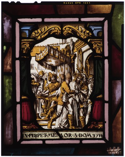 Kristus dømt av Pilatus av Hans Holbein der Jüngere