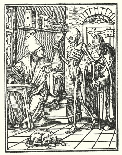 Døden og legen av Hans Holbein der Jüngere
