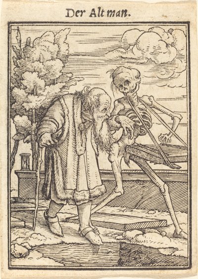 Der Alt mann av Hans Holbein der Jüngere