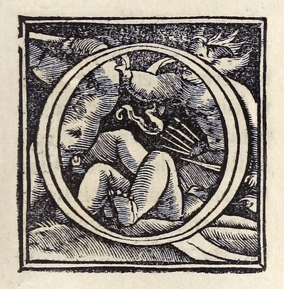 Beliste "O" fra 1518 Basel tredje utgave av 