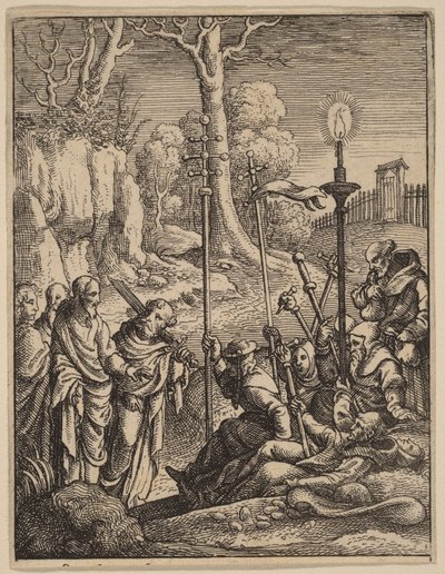 Jesus konfronterer sine motstandere av Hans Holbein the Younger