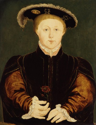 Kong Edvard VI, ca. 1542 av Hans Holbein der Jüngere