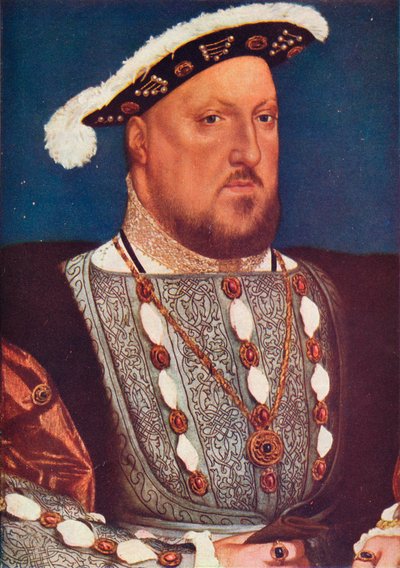 Kong Henrik VIII, ca 1537 av Hans Holbein der Jüngere