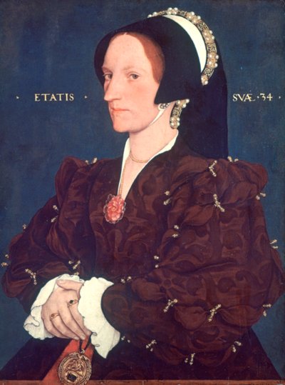 Lady Lee, Margaret Wyatt, 1540 av Hans Holbein der Jüngere