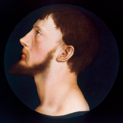 ""Portrett av Thomas Wyatt den yngre (1521-1554) leder av det såkalte Wyatt Revolt-maleriet av Hans Holbein den yngre (1497-1543) ca. 1541 Privat samling av Hans Holbein der Jüngere